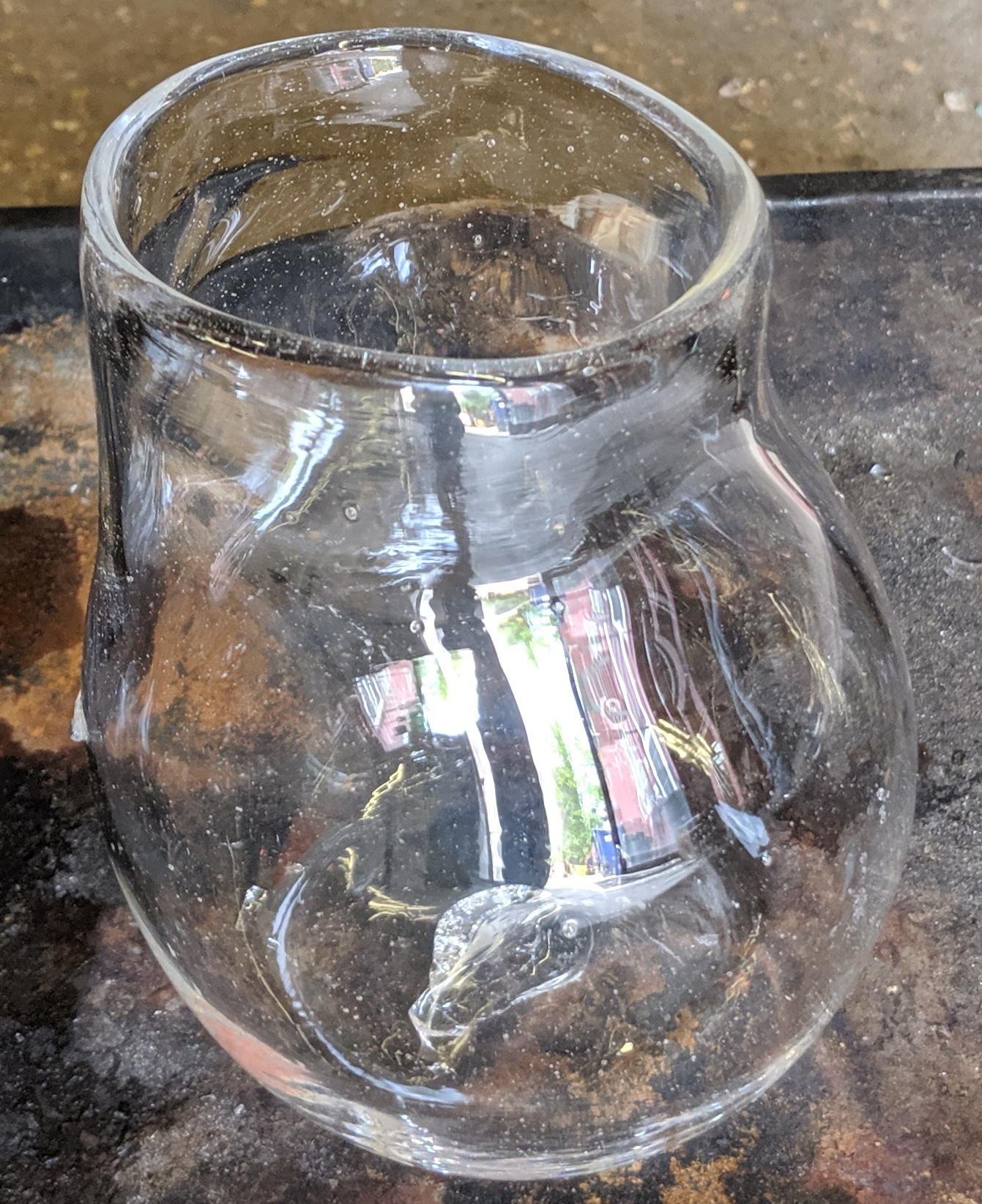 broken thing in a tray