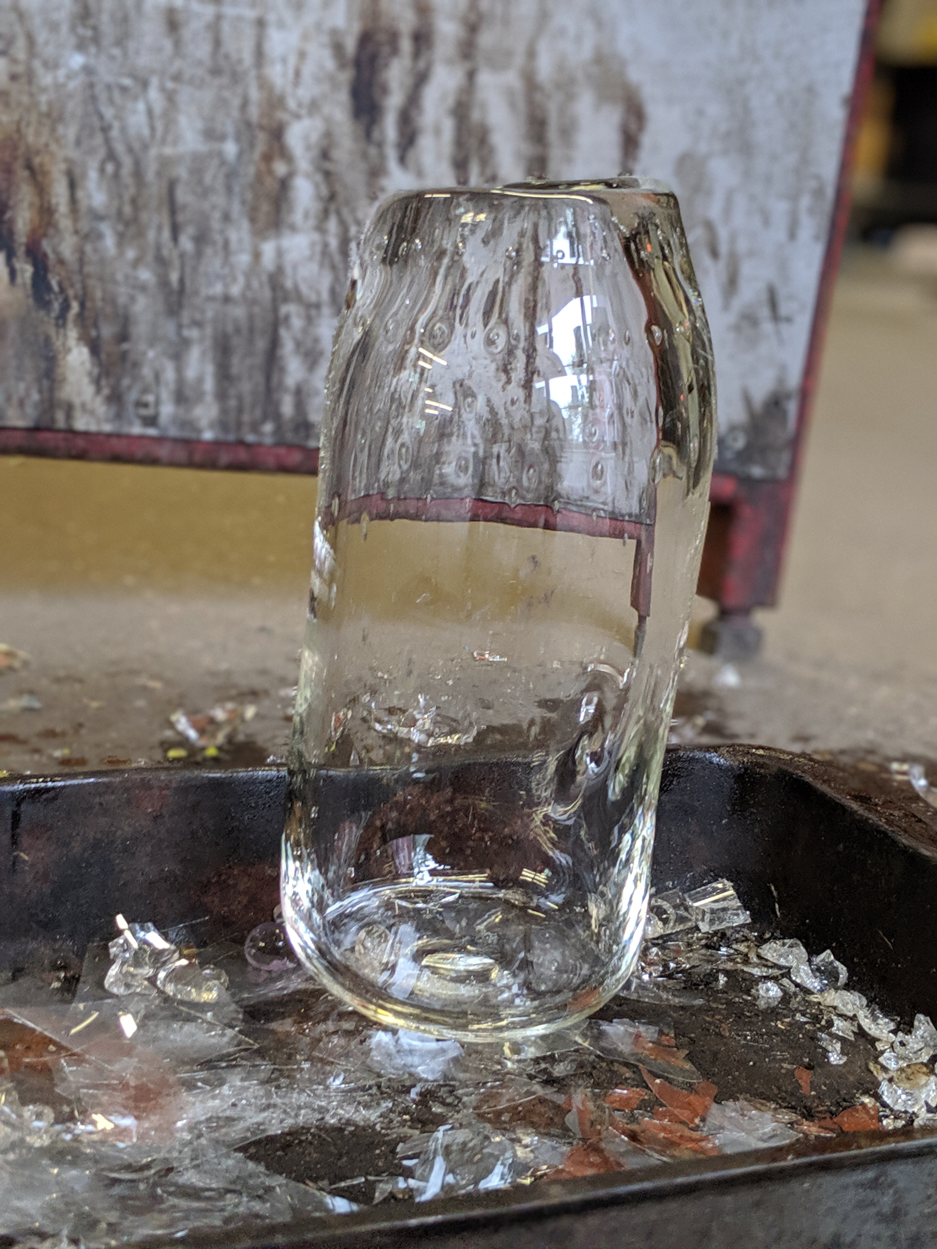 Another bubbly vessel bites the dust