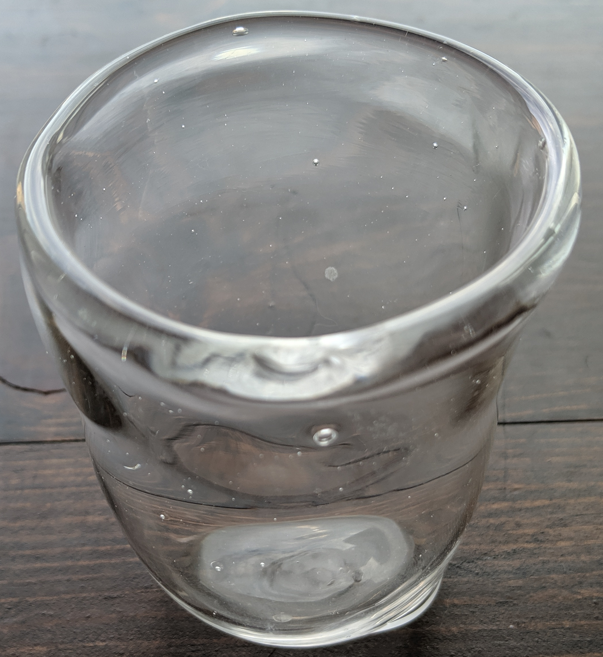 A small glass