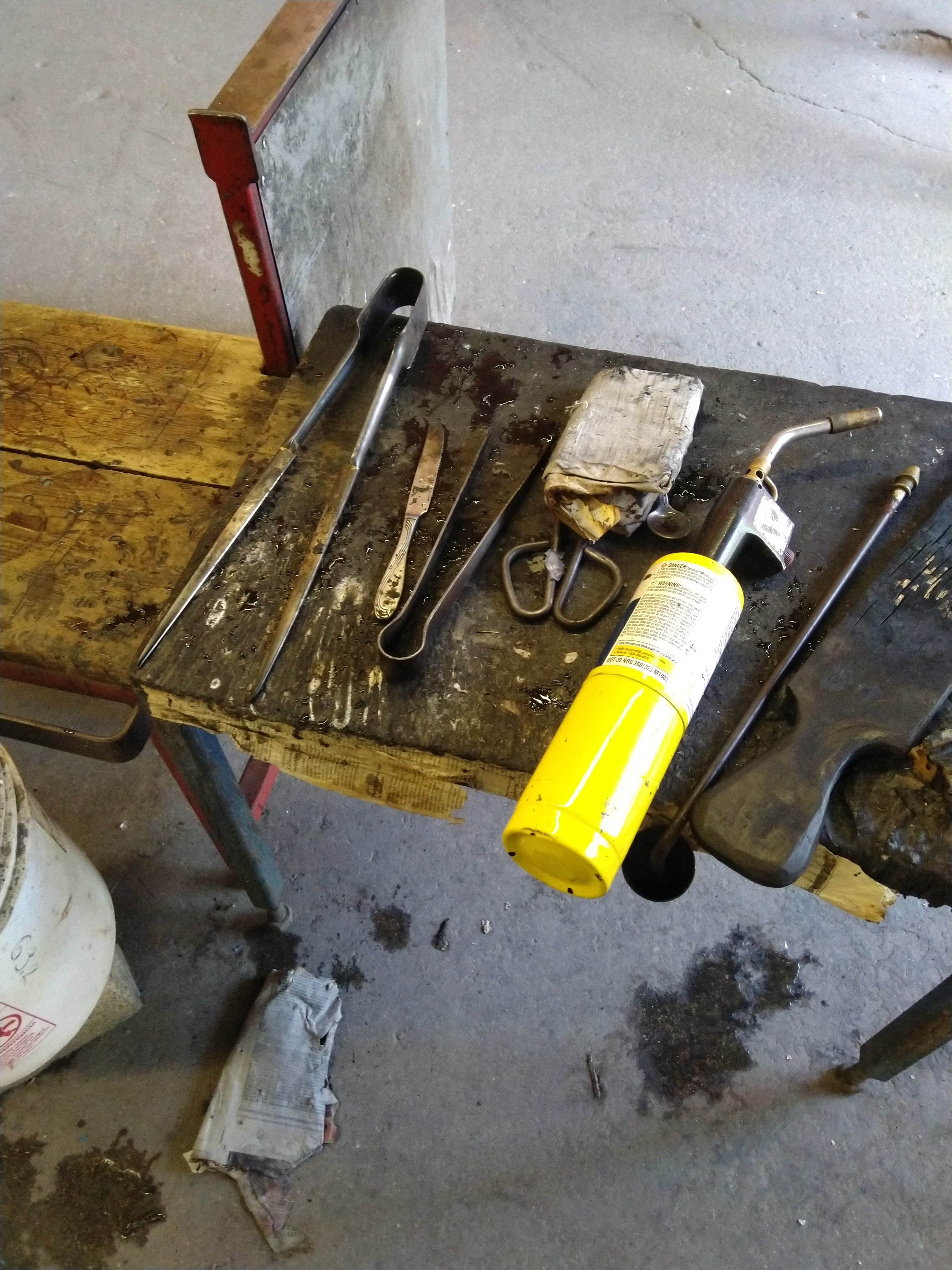 Glassblowing tools